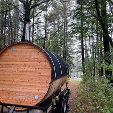 Smokin' Barrel Sauna